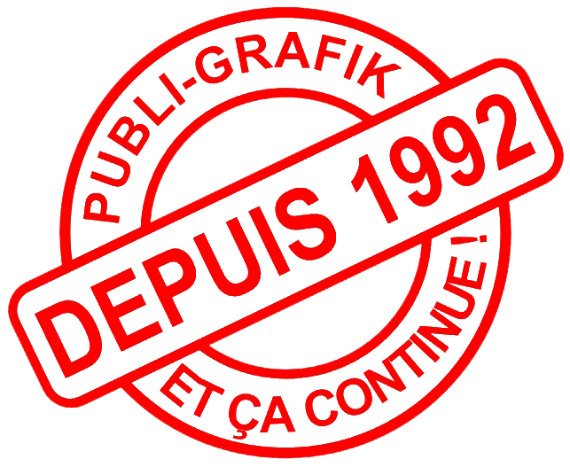 Label "Depuis 1992"
